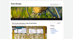 Desktop Screenshot of blog.teamidesign.com